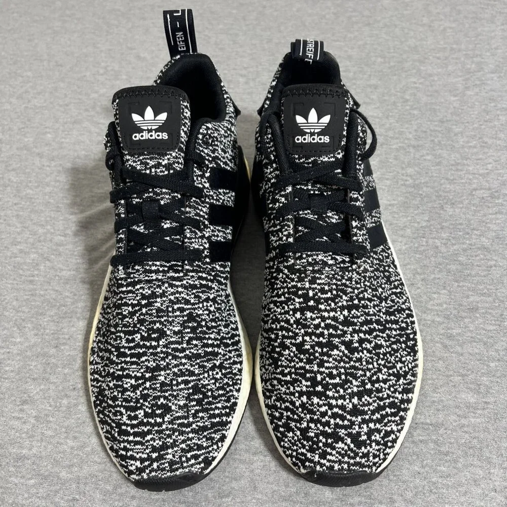 Adidas NMD R2‎ Oreo Running Shoes Mens Size 12 Sneakers B22631